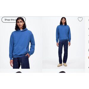 Madewell Blue Hoodie